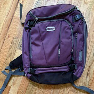EBAGS Mother Lode Backpack Travel Luggage Carry On Bag Eggplant